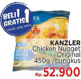 Promo Harga KANZLER Chicken Nugget Original 450 gr - LotteMart