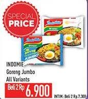 Promo Harga INDOMIE Mi Goreng Jumbo All Variants 127 gr - Hypermart