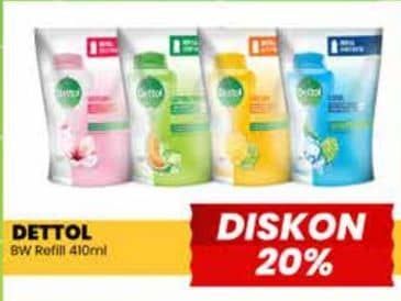 Promo Harga Dettol Body Wash 410 ml - Yogya