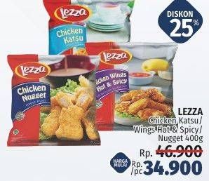 LEZZA Chicken Katsu/ Wings Hot & Spicy/ Nugget 400 g