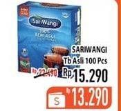 Promo Harga Sariwangi Teh Asli 100 pcs - Hypermart