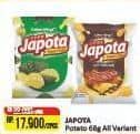 Japota Potato Chips 68 gr Diskon 18%, Harga Promo Rp17.900, Harga Normal Rp22.000