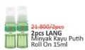 Promo Harga Cap Lang Minyak Kayu Putih Roll On 15 ml - Alfamidi