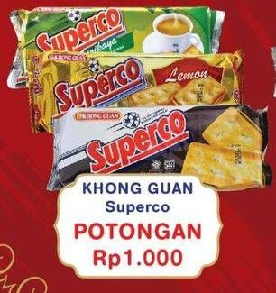 Promo Harga Khong Guan Superco  - Hypermart