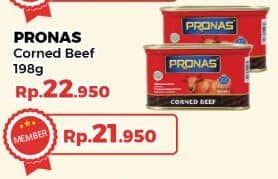 Promo Harga Pronas Corned Beef 198 gr - Yogya