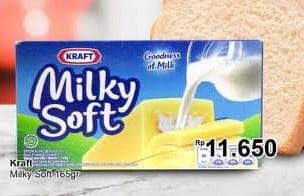 Promo Harga KRAFT Milky Soft 165 gr - TIP TOP
