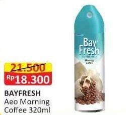 Promo Harga BAYFRESH Air Freshener Morning Coffee 320 ml - Alfamart