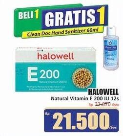 Promo Harga Halowell Vitamin E200 12 pcs - Hari Hari