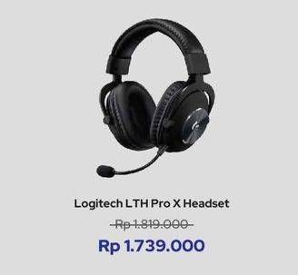 Promo Harga Logitech LTH Pro X Headset  - iBox
