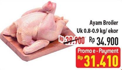 Promo Harga Ayam Broiler 800 gr - Hypermart