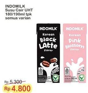 Promo Harga Indomilk Susu UHT All Variants 190 ml - Indomaret