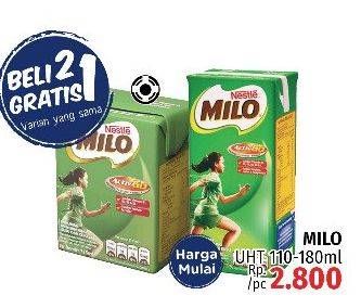 Promo Harga MILO Susu UHT  - LotteMart