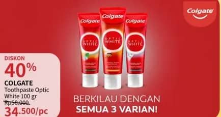 Colgate Toothpaste Optic White