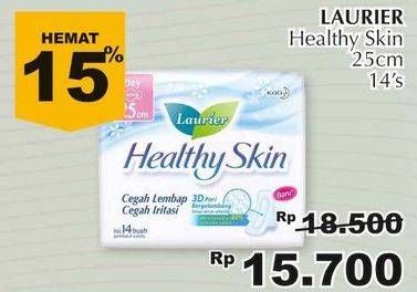 Promo Harga Laurier Healthy Skin Day Wing 25cm 14 pcs - Giant