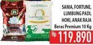 Promo Harga Sania Beras Premium 10 kg - Hypermart