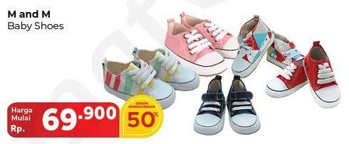 Promo Harga M & M Baby Shoes  - Carrefour