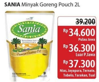 Promo Harga Sania Minyak Goreng 2000 ml - Alfamidi