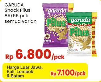 Promo Harga Garuda Snack Pilus All Variants 96 gr - Indomaret