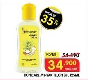 Promo Harga Konicare Minyak Telon 125 ml - Superindo