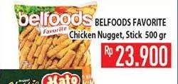 Promo Harga Belfoods Favorite Chicken Stick/ Nugget  - Hypermart