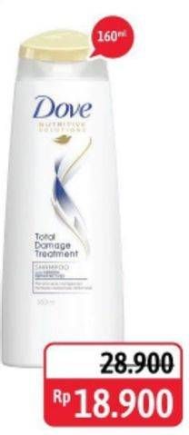 Promo Harga DOVE Shampoo 160 ml - Alfamidi