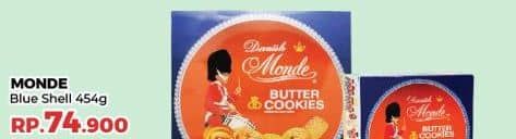 Promo Harga Monde Butter Cookies 454 gr - Yogya