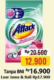 Promo Harga ATTACK Detergent Powder 800 gr - Alfamart