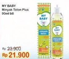 Promo Harga MY BABY Minyak Telon Plus 90 ml - Indomaret