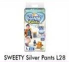 Promo Harga Sweety Silver Pants L28  - Alfamart