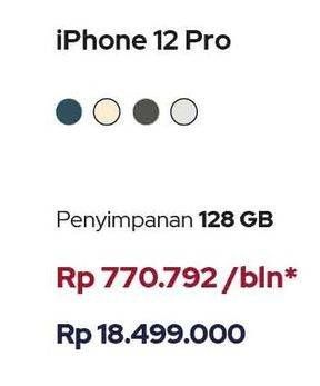 Promo Harga Apple iPhone 12 Pro 128 GB 1 pcs - iBox