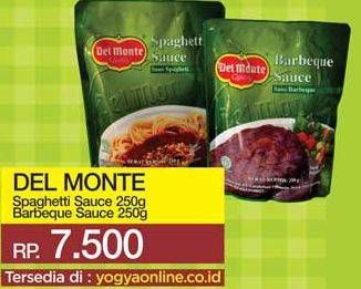 Promo Harga DEL MONTE Cooking Sauce Spaghetti, Barbeque 250 gr - Yogya