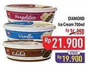 Promo Harga Diamond Ice Cream 700 ml - Hypermart