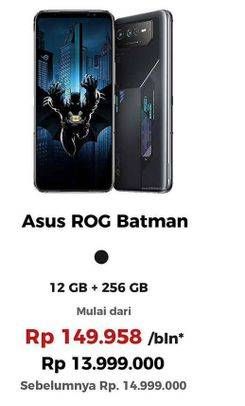 Promo Harga Asus ROG Batman 12 GB + 256GB  - Erafone