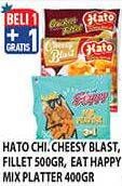 Promo Harga Hato Cheesy Blast/Eat Happy Mix Plater 3in1  - Hypermart
