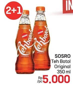 Promo Harga Sosro Teh Botol Original 350 ml - LotteMart