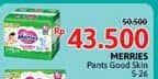 Promo Harga Merries Pants Good Skin S26 26 pcs - Alfamidi