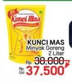 Promo Harga Kunci Mas Minyak Goreng 2000 ml - LotteMart