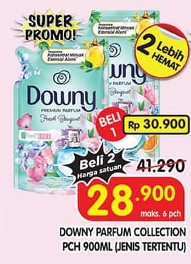 Promo Harga Downy Premium Parfum 900 ml - Superindo
