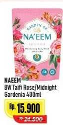 Promo Harga NAEEM Body Wash Taifi Rose, Midnight Gardenia 400 ml - Alfamart