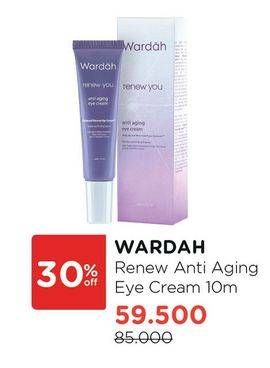 Promo Harga WARDAH Renew You Eye Cream 10 ml - Watsons