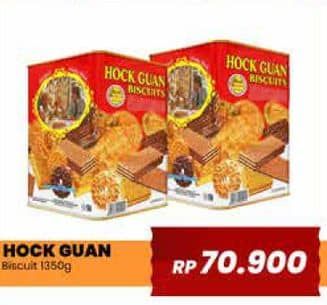 Promo Harga Hock Guan Biscuits 1350 gr - Yogya