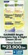 Promo Harga Garnier Bright Complete Day/Night  - Indomaret