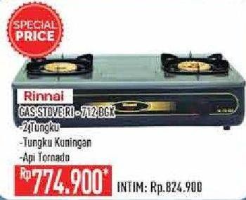 Promo Harga RINNAI RI-712 BGX  - Hypermart