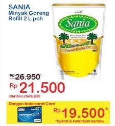 Promo Harga SANIA Minyak Goreng 2 ltr - Indomaret