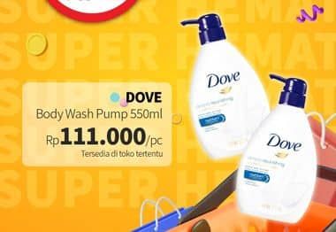 Promo Harga Dove Body Wash 550 ml - Guardian