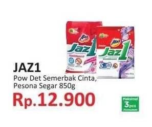 Promo Harga ATTACK Jaz1 Detergent Powder Semerbak Cinta, Pesona Segar 850 gr - Yogya