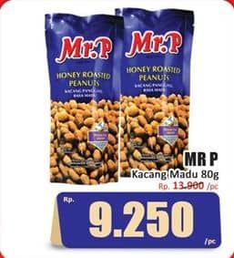 Promo Harga Mr.p Peanuts Honey Roasted Cashewnuts 80 gr - Hari Hari