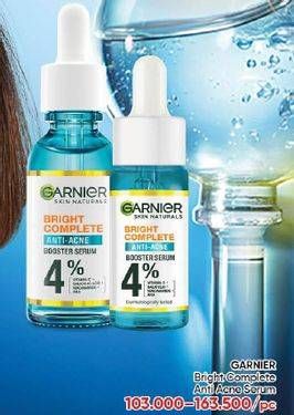 Promo Harga Garnier Bright Complete Anti Acne Booster Serum 15 ml - Guardian