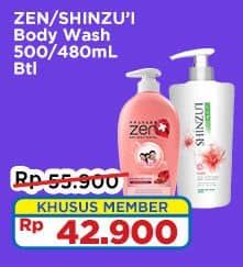 Promo Harga Zen/Shinzui Body Wash  - Indomaret