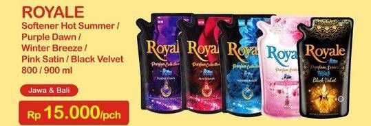 Promo Harga SO KLIN Royale Parfum Collection Hot Summer, Purple Dawn, Winter Breeze, Pink Satin, Black Velvet 800 ml - Indomaret